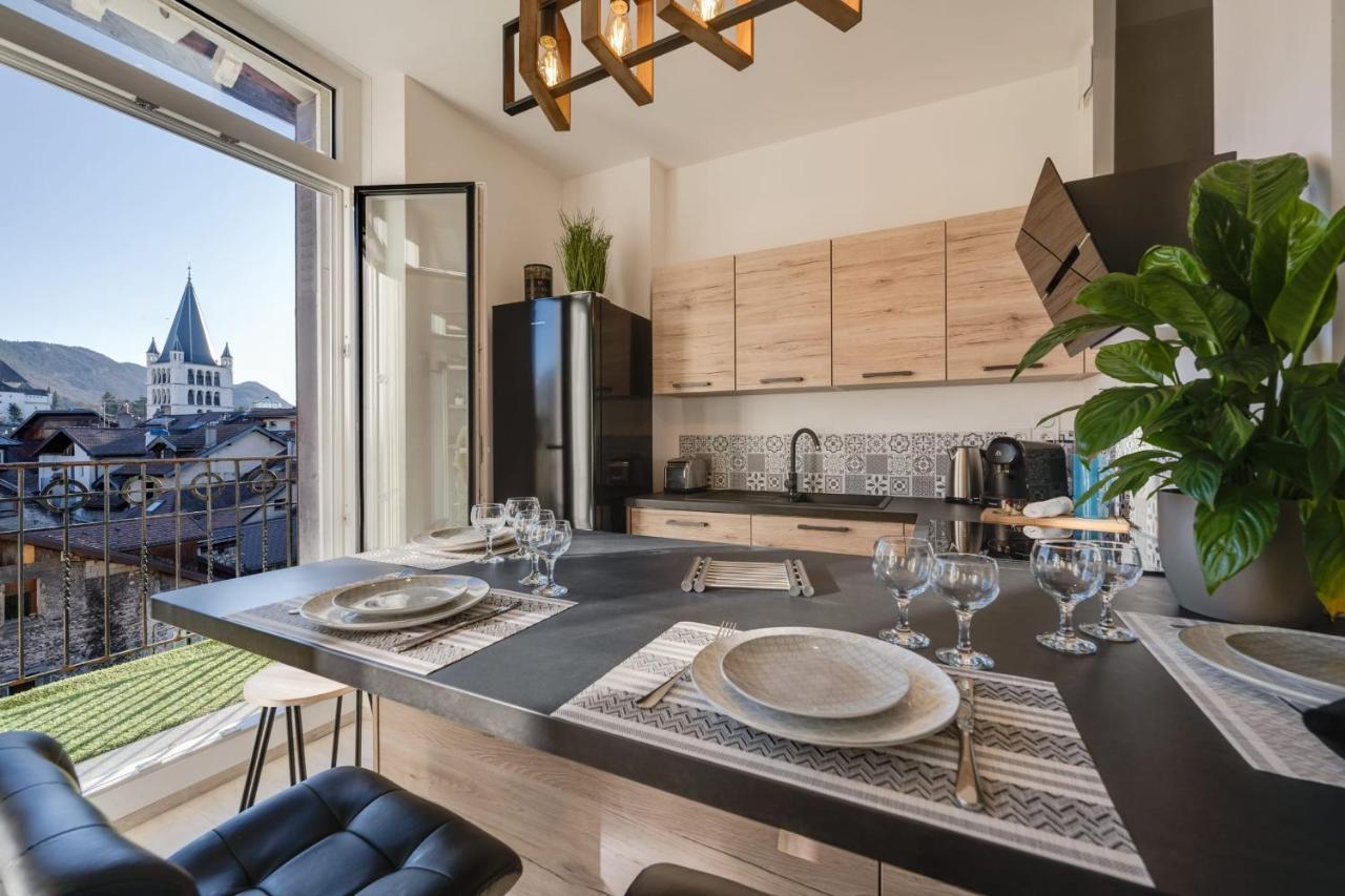 Le Balcon Annecien 4 - Rooftop View For 2-4 People Annecy Eksteriør bilde