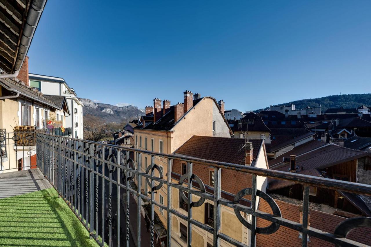 Le Balcon Annecien 4 - Rooftop View For 2-4 People Annecy Eksteriør bilde
