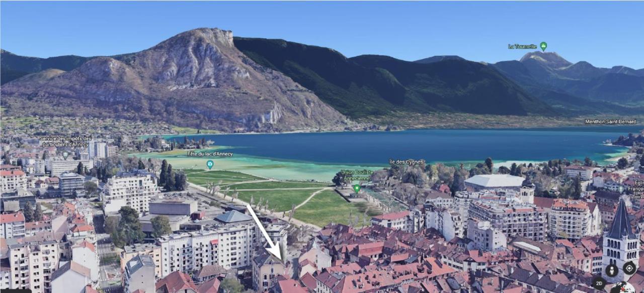 Le Balcon Annecien 4 - Rooftop View For 2-4 People Annecy Eksteriør bilde